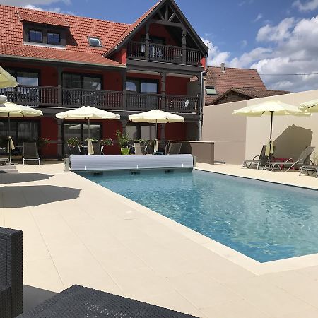 Au Soleil, Hotel Restaurant & Spa Valff Exterior foto
